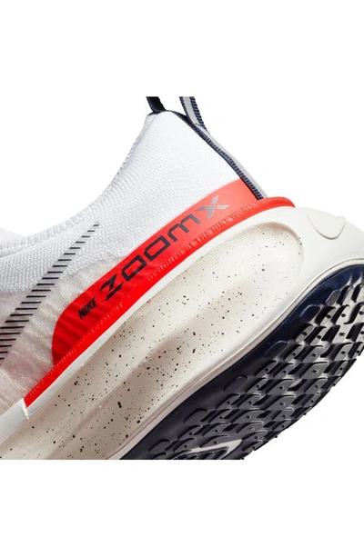 Shop Nike Zoomx Invincible Run 3 Running Shoe In White/ Obsidian/ Sail/ Oatmeal