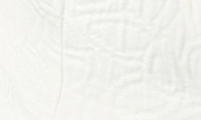 Shop Smythe Jacquard Cutaway Cotton Blazer In White Jacquard