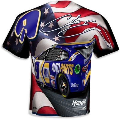Shop Hendrick Motorsports Team Collection White Chase Elliott Sublimated Patriotic T-shirt