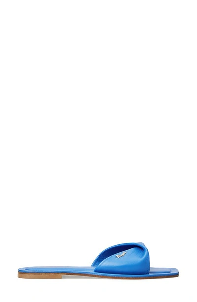 Bruno Magli Francis Slide Sandal In Cobalt Blue
