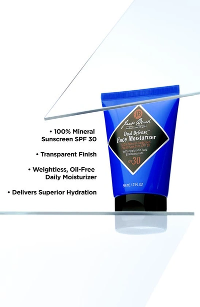 Jack Black Dual Defense Face Moisturizer 100% Mineral Sunscreen Spf 30, 2 Oz.