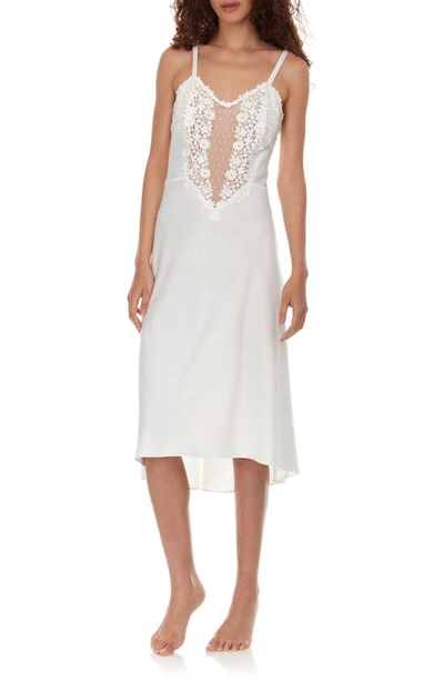 Shop Flora Nikrooz Showstopper Nightgown In Ivory