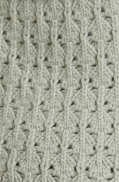 Shop Vince Crochet Wool & Cashmere Camisole In Artichoke