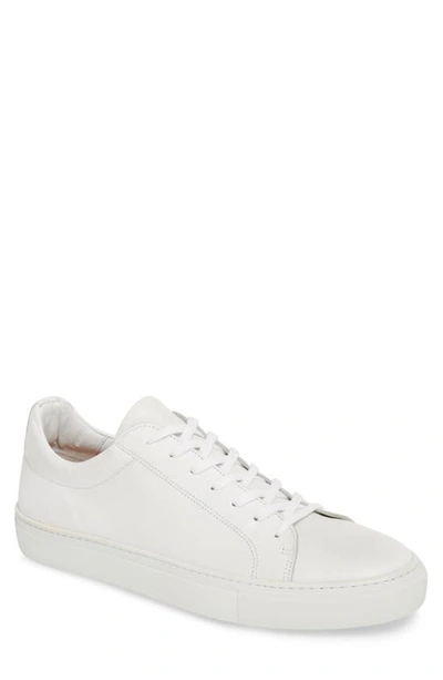 Shop Supply Lab Damian Low Top Sneaker In White Leather