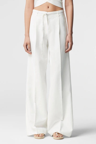 Shop Altuzarra 'jess' Pant In Natural White