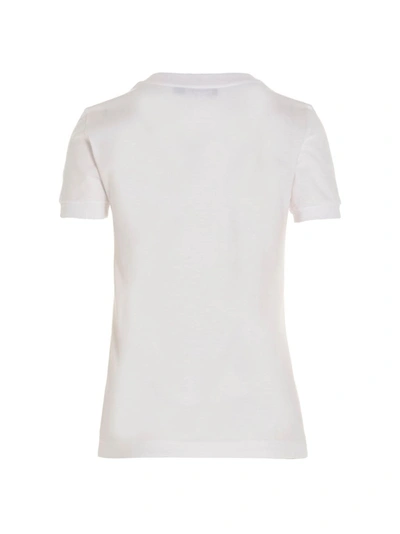 Shop Dolce & Gabbana Jewel Logo T-shirt White
