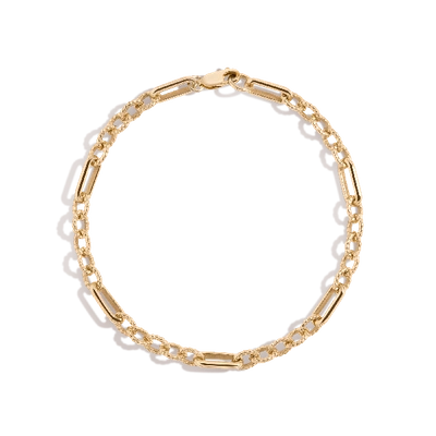 Shop Aurate New York Infinity Chain Link Bracelet In Rose
