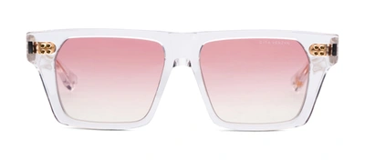 Shop Dita Venzyn Dts720-a-02 Flat Top Sunglasses In Pink