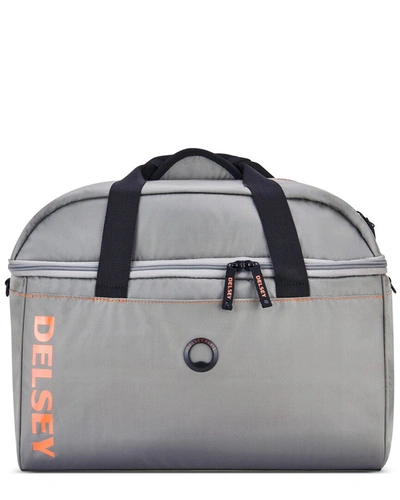 Shop Delsey Egoa Cabin Duffel Bag In Grey