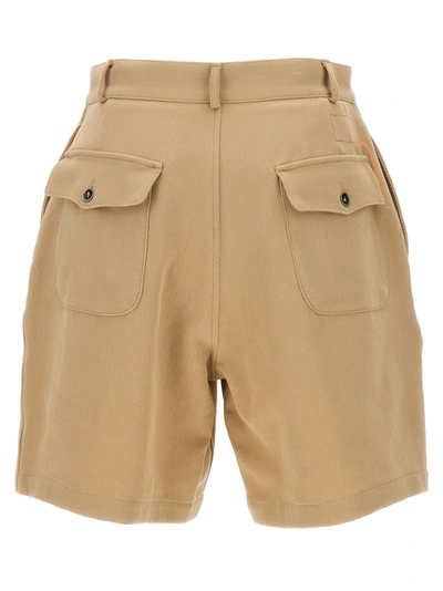 Fortela Beige Jillian Bermuda Shorts