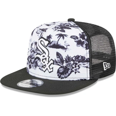 New Era Chicago White Sox 9FIFTY Black & White Snapback Hat