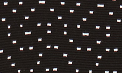 Shop Emporio Armani Polka Dot Asymmetrical Jacket In Black/ White