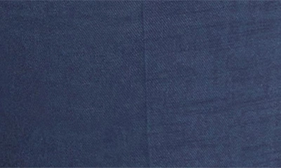 Nydj Utility Wide Leg Capri Linen Blend Pants In Oxford Navy