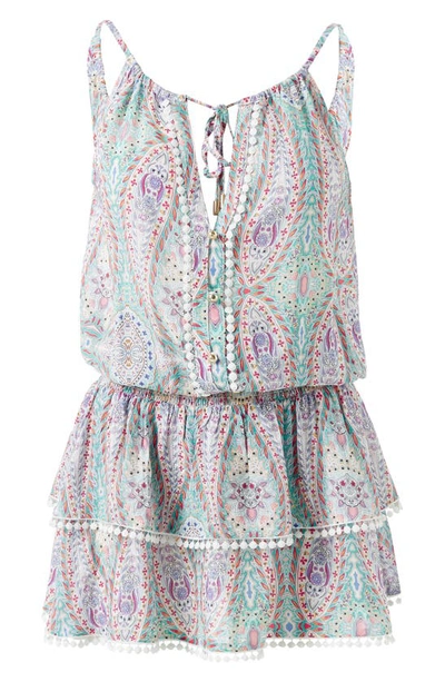 Shop Melissa Odabash Rosa Cover-up Dress In Artemis