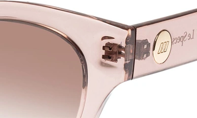 Le Specs Deja Nu 49mm Cat Eye Sunglasses In Rosewater