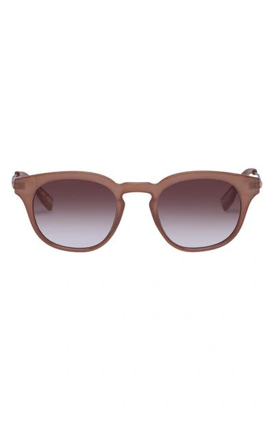 Shop Le Specs Trasher 50mm Square Sunglasses In Barley