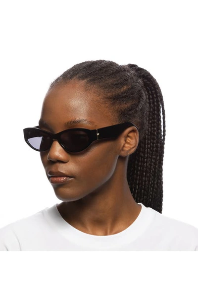 Shop Le Specs Polywrap 56mm Wrap Sport Sunglasses In Black