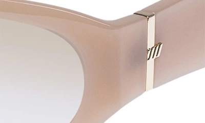 Shop Le Specs Polywrap 56mm Wrap Sport Sunglasses In Barley
