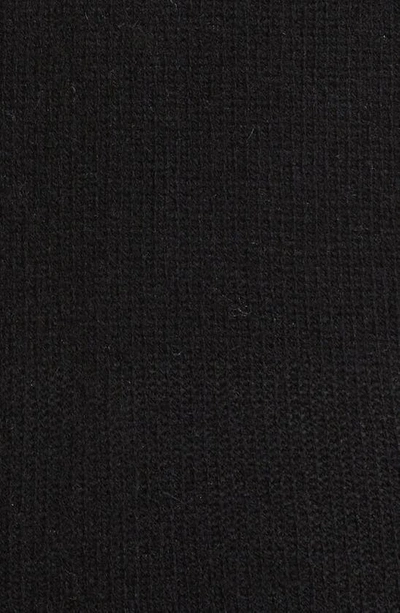 Shop Maria Mcmanus Stripe Featherweight Organic Cotton & Recycled Cashmere Cardigan In Black W/ Crema