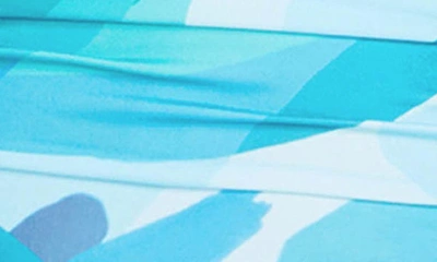 Shop Artesands Delacroix Ruched Chlorine Resistant One-piece Swimsuit In Blue