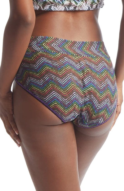 Shop Hanky Panky Print Lace Briefs In Up All Night
