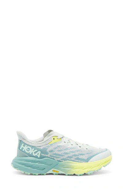 Shop Hoka Speedgoat 5 Trail Running Shoe In Mercury/ Trellis