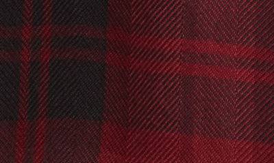 Shop Rails Hunter Plaid Button-up Shirt In Crimson Pitch