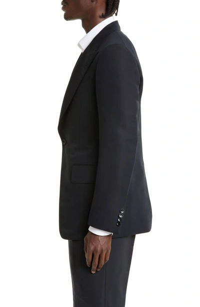 Tom Ford Shelton Wool And Mohair Jacket In Black