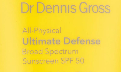 Dr Dennis Gross Skincare Dr. Dennis Gross Skincare All-physical Ultimate Defense Broad Spectrum Sunscreen Spf 50 Pa++++