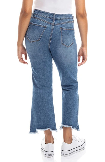 Shop 1822 Denim Demi High Waist Ankle Bootcut Jeans In Miles