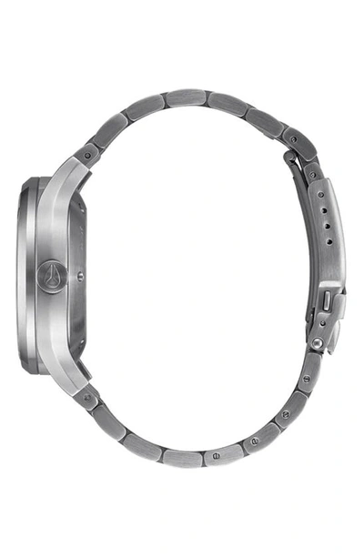 Shop Nixon Spectra Automatic Bracelet Watch, 40mm In Navy Sunray / Silver