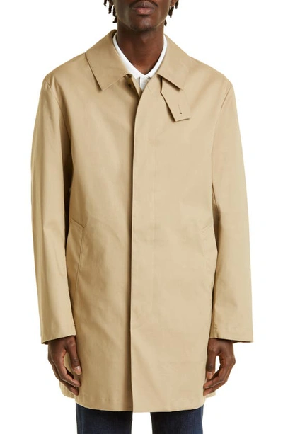 Shop Mackintosh Cambridge Waterproof Rain Coat In Fawn