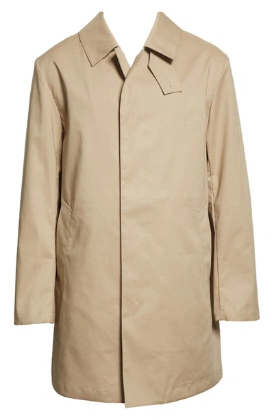 Shop Mackintosh Cambridge Waterproof Rain Coat In Fawn