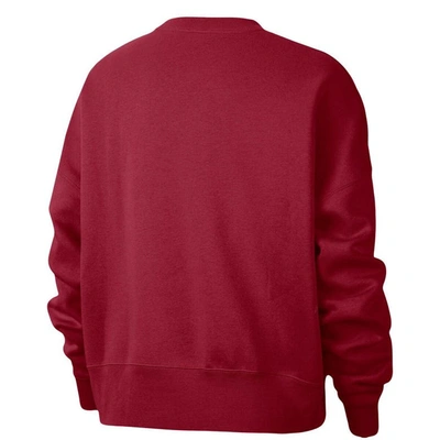 Shop Nike Crimson Alabama Crimson Tide Vault Every Day Fleece Pullover Sweatshirt
