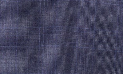 Shop Ermenegildo Zegna Milano Troffeo Classic Fit Plaid Wool Suit In Navy