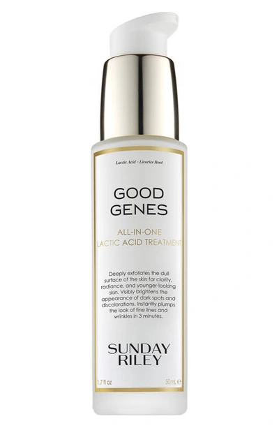 Shop Sunday Riley Good Genes All-in-one Lactic Acid Exfoliating Face Treatment Serum, 0.51 oz