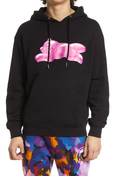 Ice Cream Bears Graphic Hoodie In Black