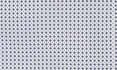 Shop Eton Contemporary Fit Micro Print Dress Shirt In Medium Blue