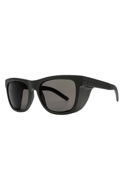 Shop Electric Jjf12 41mm Sport Polarized Sunglasses In Matte Black/ Grey Polar Pro