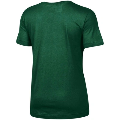 Shop Champion Green Michigan State Spartans University College Seal V-neck T-shirt