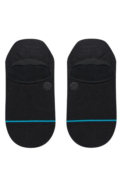 Stance Icon Cotton Blend No-show Socks In Black