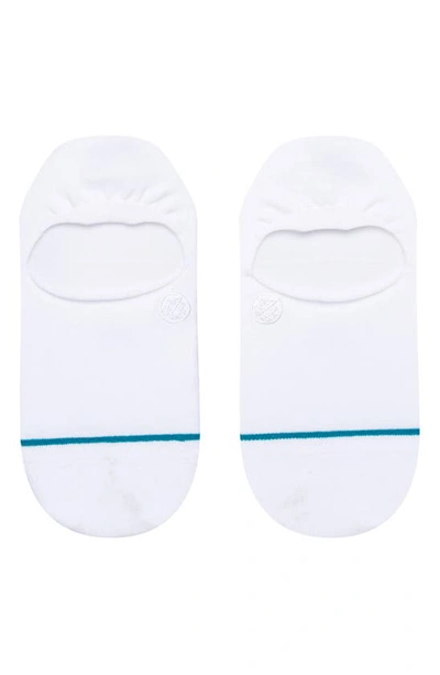 Shop Stance Icon Cotton Blend No-show Socks In White