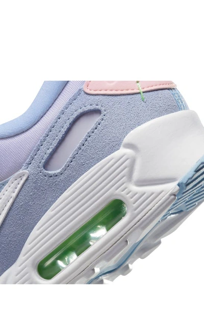 Shop Nike Air Max 90 Futura Sneaker In Oxygen Purple/ White/ Cobalt