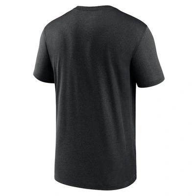 Nike Black Las Vegas Raiders Legend Logo Performance T-shirt In Black