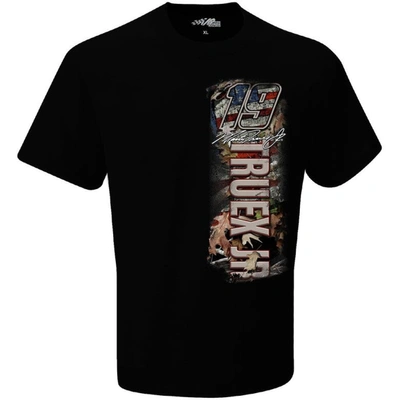 Shop Joe Gibbs Racing Team Collection Black Martin Truex Jr Patriotic T-shirt