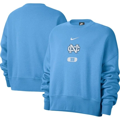 Shop Nike Carolina Blue North Carolina Tar Heels Vault Every Day Fleece Pullover Sweatshirt In Light Blue