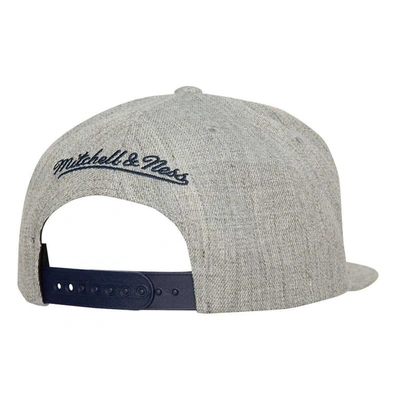 Shop Mitchell & Ness Heather Gray Denver Nuggets Hardwood Classics 2.0 Snapback Hat
