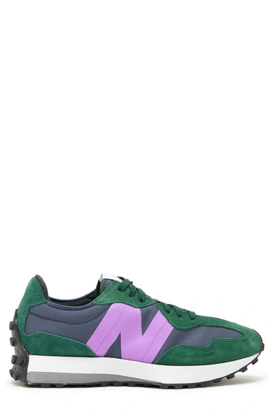 Shop New Balance 327 Sneaker In Night Watch Green