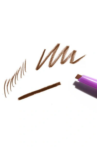 Shop Kosas Brow Pop Dual-action Defining Brow Pencil In Medium Chocolate Brown