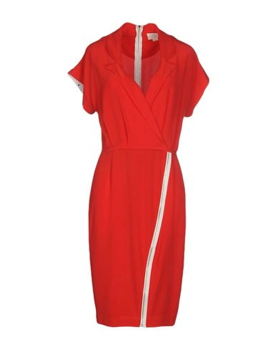 Band Of Outsiders Knee-length Dress In Red